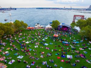Stage rental for First Thursdays