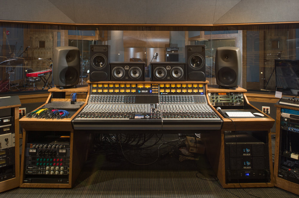 Studio-B mixing board
