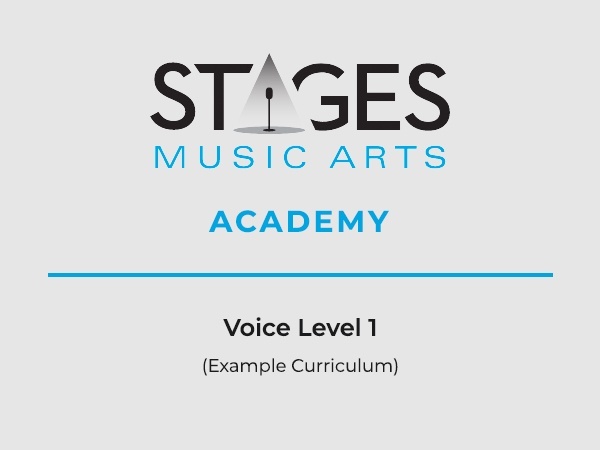 Voice Level 1 Example Curriculum