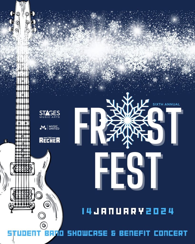 2025 Frost Fest Student Band Showcase & Benefit Concert Stages Music Arts